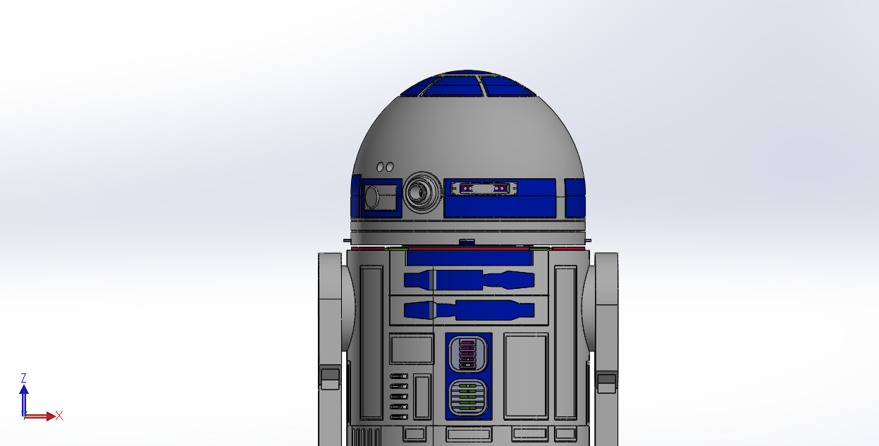 R2-D2 Solidworks Design