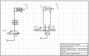 Clamp and Press Machine Pneumatic Schematic